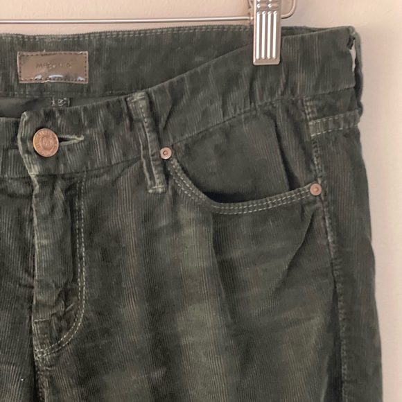 Mother Corduroy The Looker Crop Jeans Pants - Picture 3 of 10